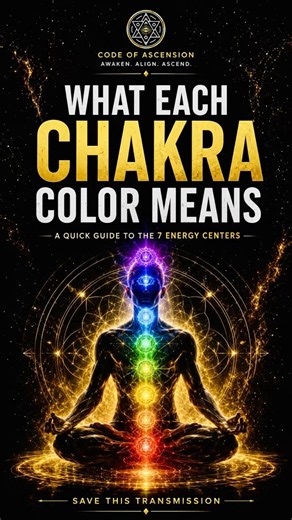 What Each Chakra Color Means 🌈 | 7 Chakras Explained