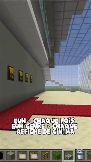 Je l’ai finit le cinéma #minecraft