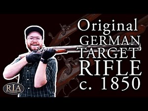 German Percussion Target Rifle | The Grandfather of Accuracy in Firearms | Percussion Cap and Ball