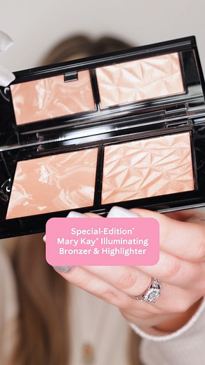 Here’s your guide to glowing all out with the Special-Edition Illuminating Bronzers and Highlighter. | MARY KAY