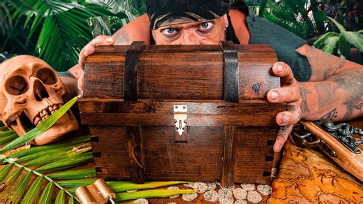 Solving a lost pirate treasure puzzle!