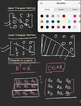 Transpose of a Matrix