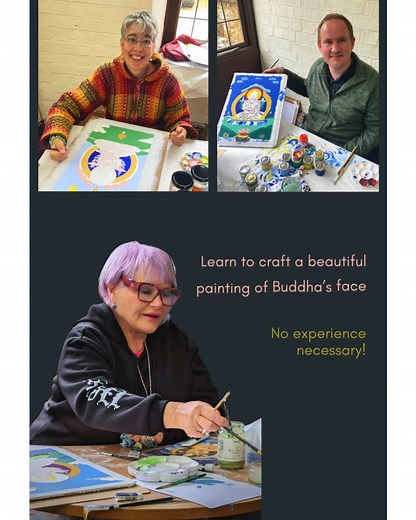 11 reactions | Buddhist Art Course with Kadam Chris Heyes ️ Sunday...