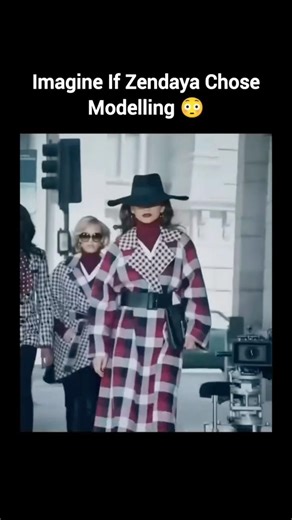 Imagine if Zendaya chose modelling 😳#viral #zendaya #trending #shorts #walkwithtrend