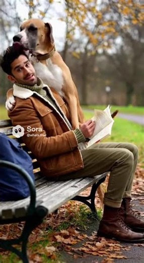 Pinned Down By Love: Giant Dog's Overwhelming Hug! #doglife #giantdog