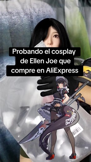 Por fin pude probarselo#zzz #Cosplay #zenlesszonezero #ellenjoe #tomomidoll