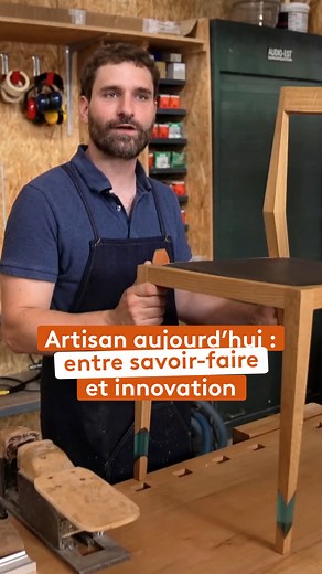 360K views · 5.5K reactions | Il y a dix ans, il ne savait pas qu’il deviendrait ébéniste. Après un long voyage, il a compris une chose : travailler de ses mains, c’est donner du sens. Aujourd’hui, il mêle bois et résine pour créer des pièces uniques, entre tradition et modernité. ▶ Terroirs d'excellence dans les Vosges, à (re)voir ce soir sur France 3 et france.tv | Des Racines et Des Ailes | Facebook