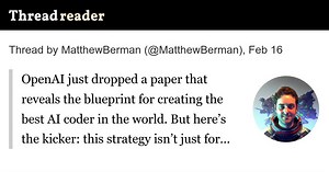 Thread by @MatthewBerman on Thread Reader App