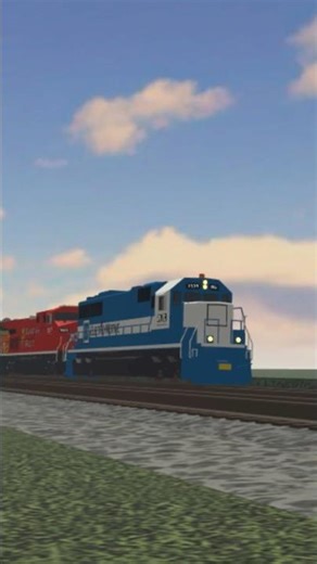 EMD sd60 leader on a coal train