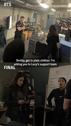 Smitty SCORES! #therookie #therookietvshow #therookieabc #smitty #vanlife #paceyourself