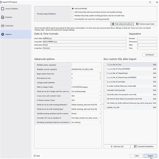 How to Import Product Variations from CSV file with Store Manager for WooCommerce by eMagicOne