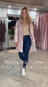 6.1K views · 73 reactions | Spring into Summer  with our fabulous new lighter weight puffa coats & jackets! Amazing value at €45-€75 and so many gorgeous colours & shapes to choose from - all styles tagged & available online x | Ruby Rouge Boutique | Facebook
