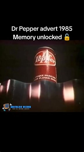 Dr Pepper advert 1985 Memory unlocked 🔓 #drpepper #80s #tv #advert #nostalgia #memories #childhoodmemories #fizzydrinks #pop #soda | Nostalgia Wizard
