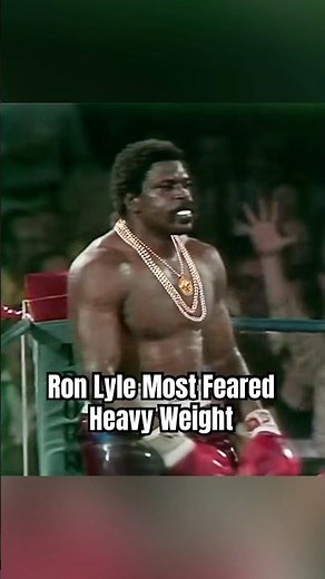 Ron Lyle: The Most Feared Heavyweight of the 70s 👊