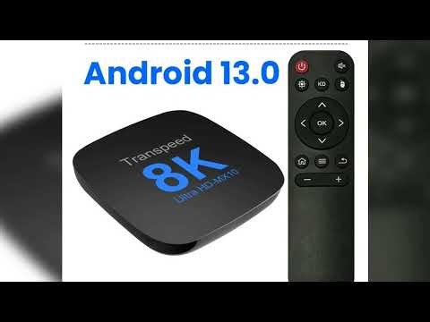 A must-have product! Transpeed ATV Android 13 TV BOX RK3528 With Voice Assistant TV Apps Dual Wifi