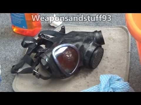 Tutorial: How to clean a gas mask