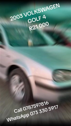 2003 VW GOLF 4 1.6 COMF (ODO : 271718) ODOMETER : 271718 (AS DISPLAYED) REG : PMV315GP VIN : AAVZZZ1JZ3U550129 R21 000 Bank Repossessed Vehicle No duty to be Fixed #vwgolf #bankrepossessedcars #auctions #auction #auctioneer