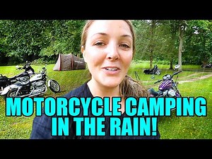 Motorcycle camping trip in the RAIN! Grits n Glory Moto!