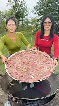 Cooking yummy deep fried chicken gizzard recipe