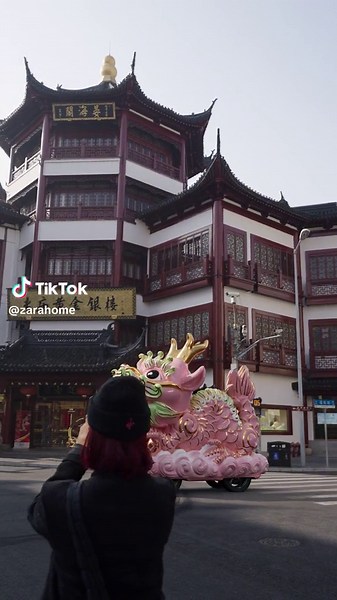 Xi Xing Le x Zara Dragon at City God Temple Shanghai