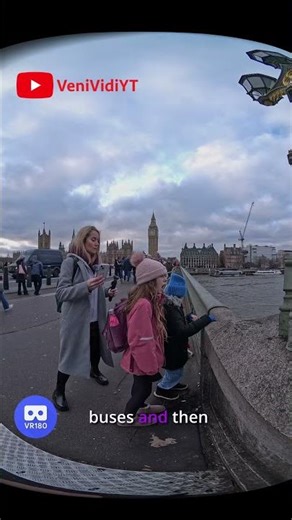 Experience London on Your VR Headset 🇬🇧 | VR180 Vlog