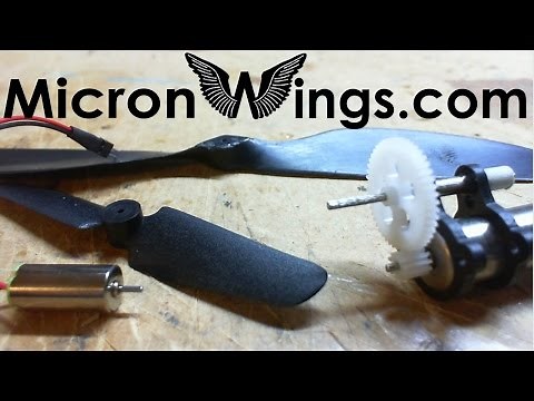 Attaching Propellers to Motors and Geardrives