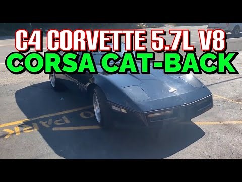 1990 Chevy Corvette C4 5 7L DUAL EXHAUST w/ CORSA CAT BACK & HIGH FLOW CAT!