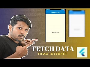 Flutter App - Fetch Data from Internet | Http Get Package | Flutter Application Development