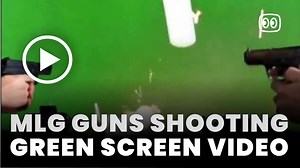 MLG Guns Shooting Green Screen - Video Download MP4