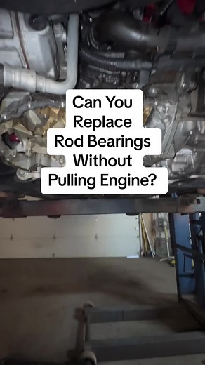 Can you replace rod bearings through oil pan, without pulling the engine on VW TSI 2.0 turbo? #motorcarnut #vw #vwtsi #mechanic #mechanicsoftiktok