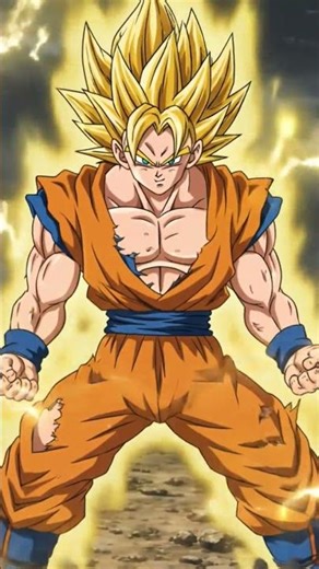 goku transforming ssj4