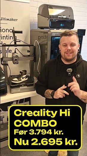 Køb din 3D printer på tilbud under Black Week hos 3D Eksperten