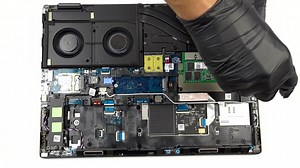 How to open Dell Precision 16 7670 - disassembly and upgrade options
