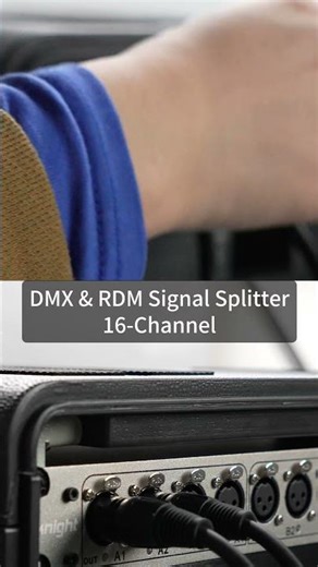16-Outputs DMX & RDM Splitter