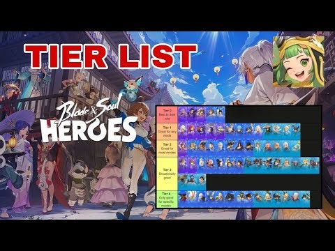 Blade & Soul Heroes & Tier List | Character Tier List Blade and Soul Heroes Global | RPG Game
