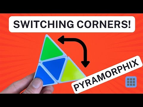 Switching Corners on a #Pyramorphix | beginners