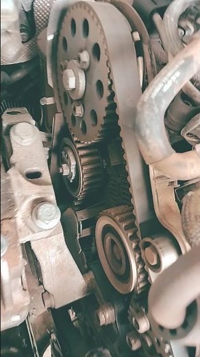 Volkswagen Jetta timing belt replace 🔧🛠️⚒️🚗🧑‍🔧👍#subscribe #tecnician #automobile #mechanic #yt