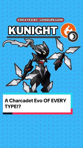 Charcadet's Evolution into Every Pokémon Type