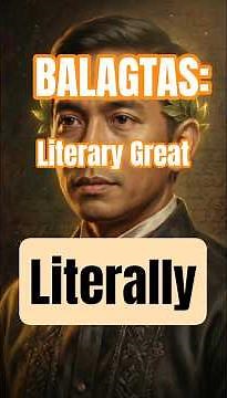 🇵🇭 Meet the Shakespeare of the Philippines! #FranciscoBalagtas #FilipinoLiterature #Balagtasan #poet