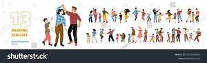 Happy Family Dance: Over 17,396 Royalty-Free Licensable Stock Illustrations & Drawings | Shutterstock