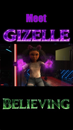 This Girl’s Power Will Light Up the Screen 💜 Meet Gizelle | BELIEVING #independentfilmmaker