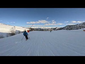 Serre chevalier piste rouge Cucumelle