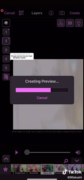 Multicolor Glitch Tutorial: How to Do the Rainbow Glitch on Video Star