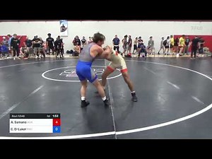 55 Kg Consolation - Adrian Samano, Iron Wrestling Club Vs Christian Decatur-Luker, Freco 8049