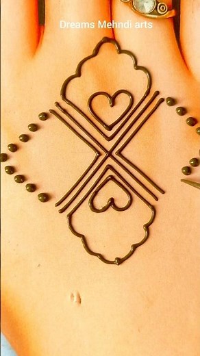 Easy Back Hand Mehndi Design |ArabicMehndi Design | Mehndi Design 2026 |#mehndi #dreamsmehndiarts