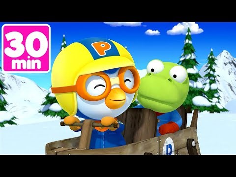 Pororo the Little Penguin - Happy Train Trip 🚂 English Series for Kids 😄 Toon Mania Little Zoo Club
