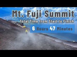 Guide To Day Hike Mount Fuji | 6 Hours 47 Minutes