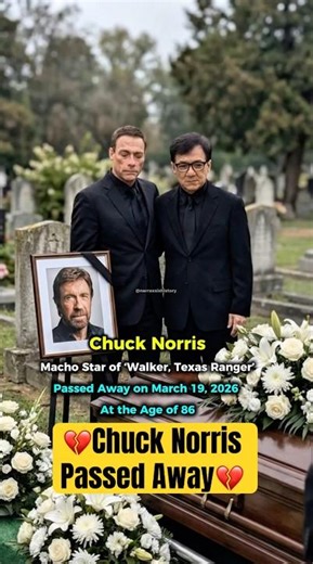 Chuck Norris Has Passed Away at 86 💔 End of an Era 🕊️