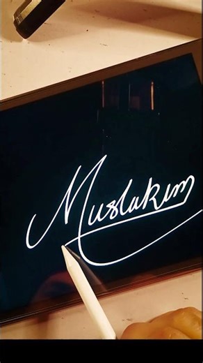 Signature design for M letter #signaturestyle