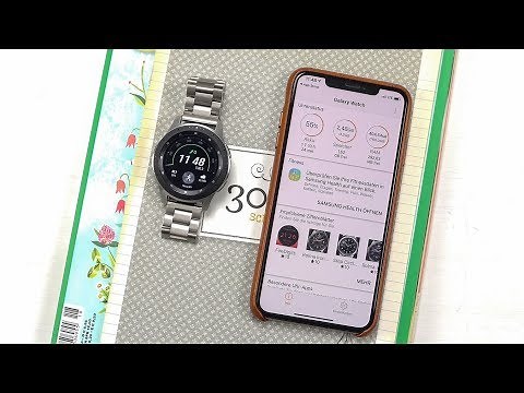 Samsung Galaxy Watch x Apple iPhone XS (Max) | deutsch